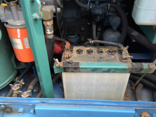 ปั้มลม Komatsu รุ่น EC15SSB-6 SN: 3692254 สภาพสวยจัด แรงลม 7 บาร์ นำเข้าจากญี่ปุ่น ไม่แพงครับ