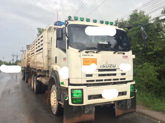 ขาย อีซูสุ 360แรง ปี56 แม่ลูก 3คาน ดั้มหินทราย