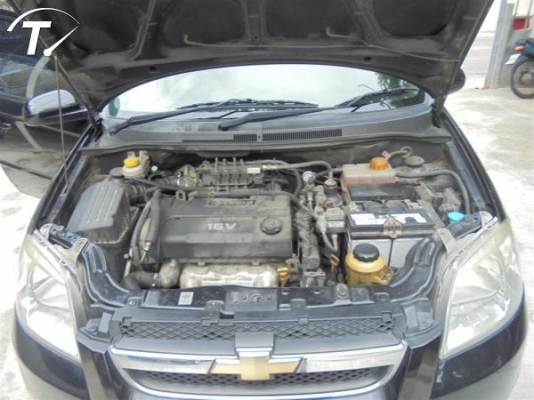 CHEVROLET AVEO, 1.6 LS ปี2012 สีดำเกียร์ออโต้ ติดเเก๊สCNGโรงงาน รถสวย