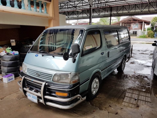 ขายรถตู้ Toyota ปี 2538 เครื่องดีเซล 2,500cc งินสดราคาแค่ 88,000 บาท