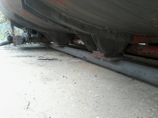 ถังน้ำมัน 12000 ลิตร ยาว 5 เมตร