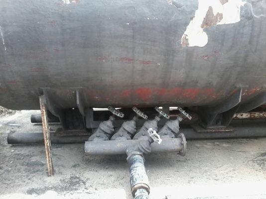 ถังน้ำมัน 12000 ลิตร ยาว 5 เมตร