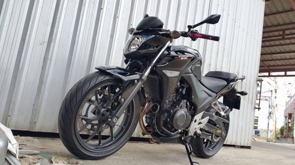 Cb500F 2013 วิ่งน้อย พร้อมใช้งาน งามหยดย้อย รถบ้านมือเดียว ขายถูกก