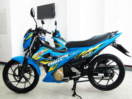 (รถบ้านฝากขาย) ขาย Raider 150 รถสวยสภาพเดิม เครื่องยนต์ 150 CC บิดติดมือ สีฟ้า ราคา 32900 บาท (รถบ้านฝากขาย) ขาย Raider 150 รถสวยสภาพเดิม เครื่องยนต์ 150 CC บิดติดมือ สีฟ้า ราคา 32900 บาท
