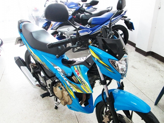 (รถบ้านฝากขาย) ขาย Raider 150 รถสวยสภาพเดิม เครื่องยนต์ 150 CC บิดติดมือ สีฟ้า ราคา 32900 บาท (รถบ้านฝากขาย) ขาย Raider 150 รถสวยสภาพเดิม เครื่องยนต์ 150 CC บิดติดมือ สีฟ้า ราคา 32900 บาท