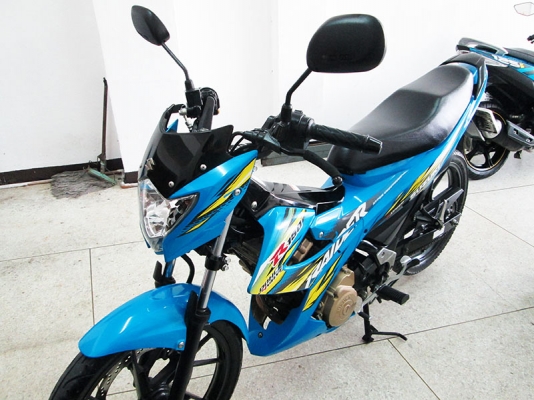 (รถบ้านฝากขาย) ขาย Raider 150 รถสวยสภาพเดิม เครื่องยนต์ 150 CC บิดติดมือ สีฟ้า ราคา 32900 บาท (รถบ้านฝากขาย) ขาย Raider 150 รถสวยสภาพเดิม เครื่องยนต์ 150 CC บิดติดมือ สีฟ้า ราคา 32900 บาท
