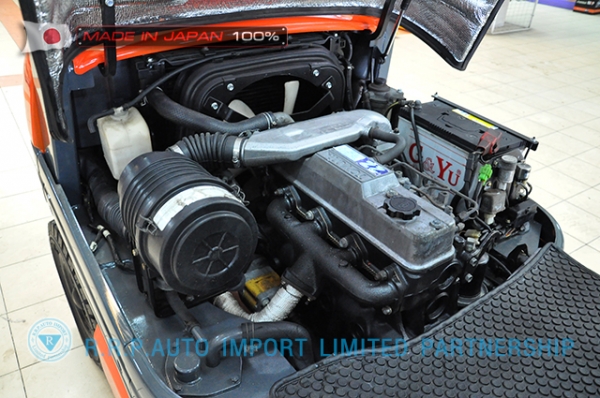 ขายรถโฟล์คลิฟท์มือสอง TOYOTA รุ่น 6FD25-10907 ราคา 385,000 บาท นำเข้าจากประเทศญี่ปุ่น 100\% ไม่เคยใช้งานในไทย