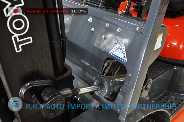 ขายรถโฟล์คลิฟท์มือสอง TOYOTA รุ่น 6FD25-10907 ราคา 385,000 บาท นำเข้าจากประเทศญี่ปุ่น 100\% ไม่เคยใช้งานในไทย