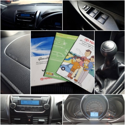 TOYOTA SOLUNA, SOLUNA VIOS 1.5 E (ABS+AIRBAG) ปี14MT