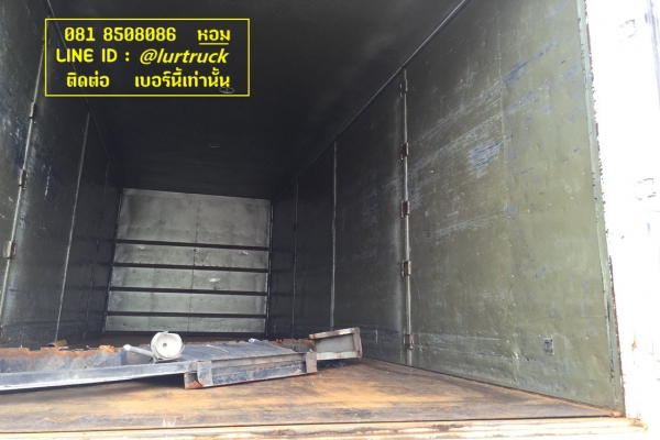 ISUZU FTR240 ปี54 6ล้อ ตู้สิบบาน ยาว 7.6m พร้อมใช้