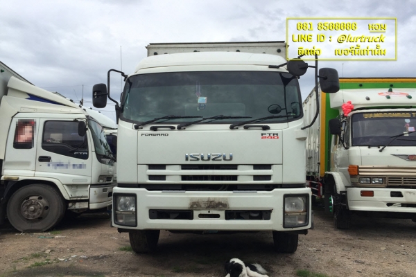 ISUZU FTR240 ปี54 6ล้อ ตู้สิบบาน ยาว 7.6m พร้อมใช้