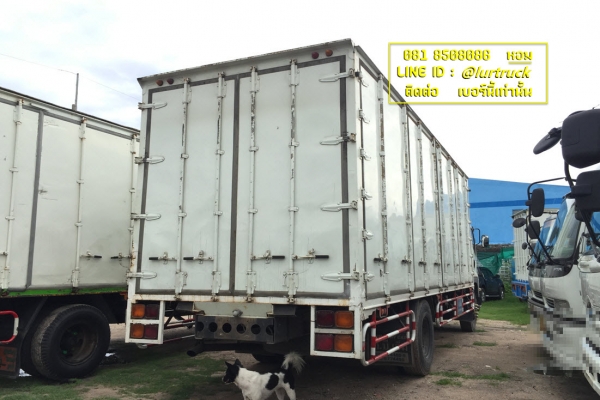 ISUZU FTR240 ปี54 6ล้อ ตู้สิบบาน ยาว 7.6m พร้อมใช้