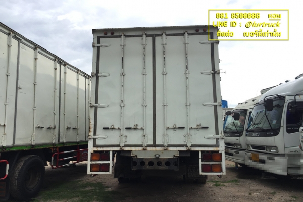 ISUZU FTR240 ปี54 6ล้อ ตู้สิบบาน ยาว 7.6m พร้อมใช้