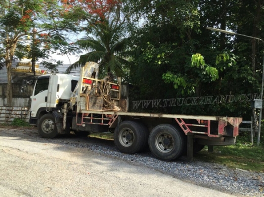 รถบรรทุกติดเครน ยี่ห้อ ISUZU ติดเครนขนาด 6 ตัน แบบสไลด์ได้ รถบรรทุกติดเครน ยี่ห้อ ISUZU ติดเครนขนาด 6 ตัน แบบสไลด์ได้