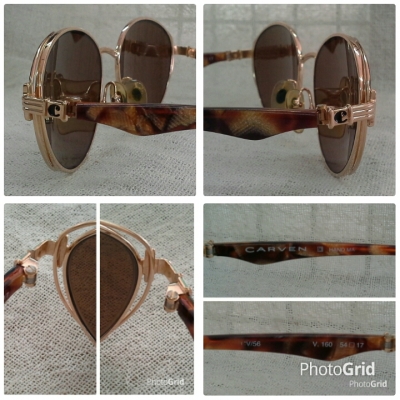 แว่นตานางฟ้าปาริเซียน  Original CARVEN handmade in France