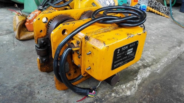ตัวเดิน KITO 2 Ton. ระบบไฟตรงแท้ 380V สภาพสวยพร้อมใช้มาเทสก่อนได้!!