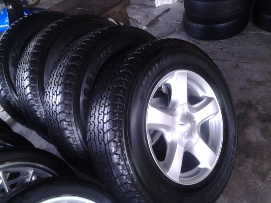 ล้อแม็ก วีครอส พร้อมยางปี15 ใหม่ๆ