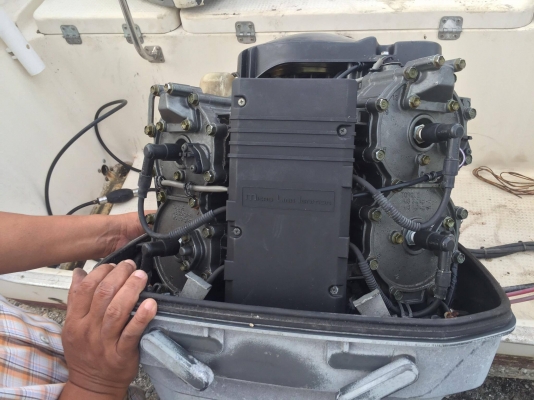 ขายเรือตกปลายามาฮ่า F24 เครื่อง 100 แรงซูซูกิ