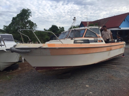 ขายเรือตกปลายามาฮ่า F24 เครื่อง 100 แรงซูซูกิ