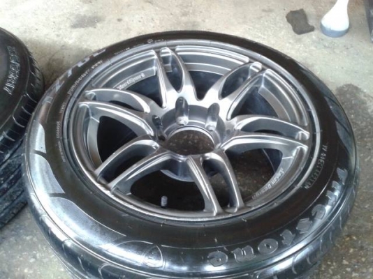 ขายล้อแม็กขอบ17" 6รู พร้อมยาง 11.500
