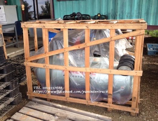 *สินค้าใหม่แกะกล่อง*เครื่องปั๊มลม PANERISE UNUSED:ขนาด 300 ลิตร มอเตอร์ 3 สาย(ไฟ3เฟส โรงงาน) 3 สูบ/10แรง/380V. ราคาเพียง 26,500 บาท สนใจติดต่อ 0819337688