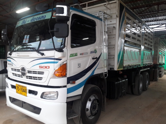 ขายHINO MEGA Fm1A  344  ปี56 แม่+ลูก ยางเต็มหมด80\%พร้อมใช้งาน รถสวยใช้น้อยสวยขั้นเทพ  ครับ