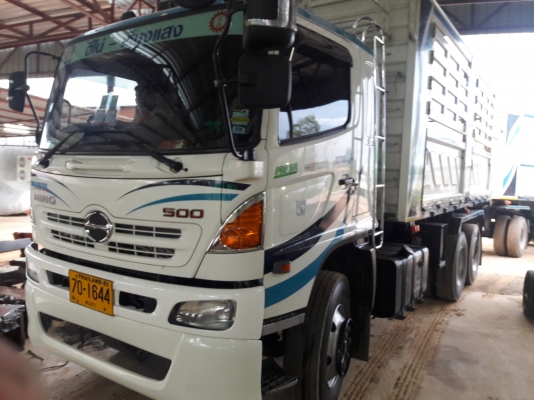 ขายHINO MEGA Fm1A  344  ปี56 แม่+ลูก ยางเต็มหมด80\%พร้อมใช้งาน รถสวยใช้น้อยสวยขั้นเทพ  ครับ