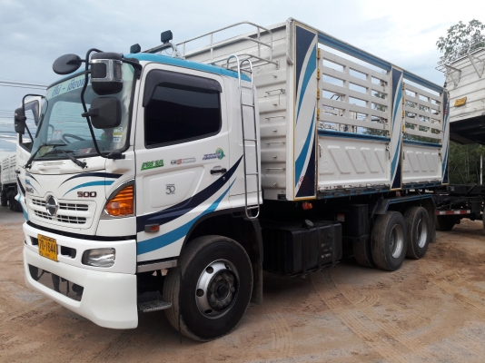 ขายHINO MEGA Fm1A  344  ปี56 แม่+ลูก ยางเต็มหมด80\%พร้อมใช้งาน รถสวยใช้น้อยสวยขั้นเทพ  ครับ