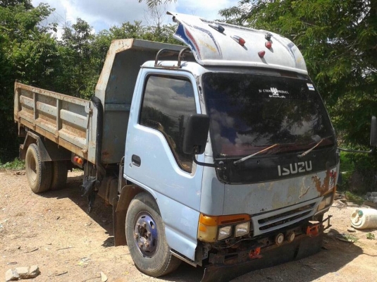 6 ล้อดั้ม 120 แรง ปี 40 ISUZU NPR66EX5 รถต้องเก็บงานบ้าง