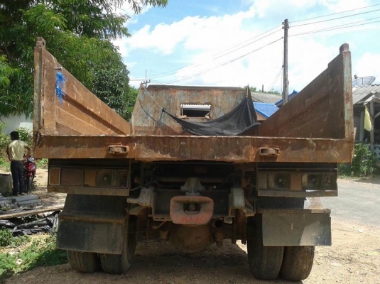 6 ล้อดั้ม 120 แรง ปี 40 ISUZU NPR66EX5 รถต้องเก็บงานบ้าง