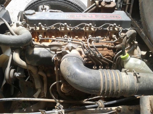 6 ล้อดั้ม 120 แรง ปี 40 ISUZU NPR66EX5 รถต้องเก็บงานบ้าง