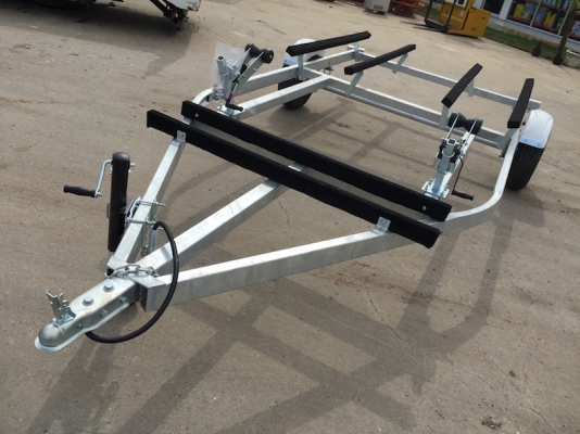 Trailer Jet Ski ป้ายแดง คู่ ใส่เจ็ทตัวใหญ่ได้ 2ลำ เจ็ทยีน 1ลำ