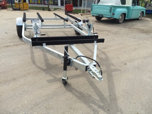 Trailer Jet Ski ป้ายแดง คู่ ใส่เจ็ทตัวใหญ่ได้ 2ลำ เจ็ทยีน 1ลำ