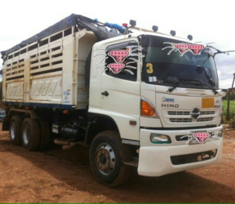 สิบล้อพ่วง ฮีโน่ 344ปึ56แม่ลูก3คาน ดั้มสามมิต สภาพดีสวยบางเดิมพร้อมใช้ ทะเบึยนพร้อมโอน ราคา 2,680,000บ ต่อรองได้