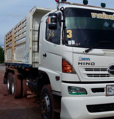 สิบล้อพ่วง ฮีโน่ 344ปึ56แม่ลูก3คาน ดั้มสามมิต สภาพดีสวยบางเดิมพร้อมใช้ ทะเบึยนพร้อมโอน ราคา 2,680,000บ ต่อรองได้