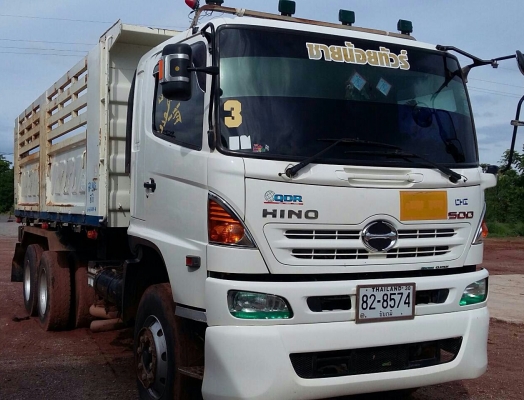 สิบล้อพ่วง ฮีโน่ 344ปึ56แม่ลูก3คาน ดั้มสามมิต สภาพดีสวยบางเดิมพร้อมใช้ ทะเบึยนพร้อมโอน ราคา 2,680,000บ ต่อรองได้