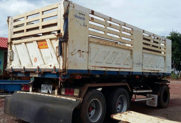 สิบล้อพ่วง ฮีโน่ 344ปึ56แม่ลูก3คาน ดั้มสามมิต สภาพดีสวยบางเดิมพร้อมใช้ ทะเบึยนพร้อมโอน ราคา 2,680,000บ ต่อรองได้