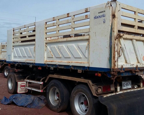 สิบล้อพ่วง ฮีโน่ 344ปึ56แม่ลูก3คาน ดั้มสามมิต สภาพดีสวยบางเดิมพร้อมใช้ ทะเบึยนพร้อมโอน ราคา 2,680,000บ ต่อรองได้