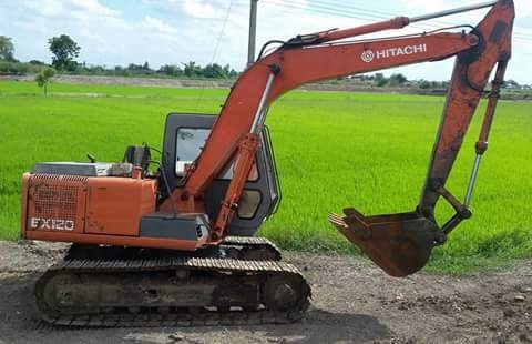 ขาย 570,000 HITACHI  EX 120-1 เครื่องดี ปั้มแรง ไฟฟ้าครบ ไร้สาร รถสวยพร้อมใช้ 090-772-3710 090-772-3708