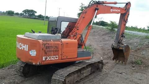 ขาย 570,000 HITACHI  EX 120-1 เครื่องดี ปั้มแรง ไฟฟ้าครบ ไร้สาร รถสวยพร้อมใช้ 090-772-3710 090-772-3708