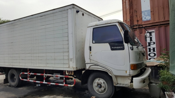 ขายถูกรถบรรทุก6ล้อHino KM 779 (ปี34)พร้อมตู้แห้ง เครื่องยนต์ ดีเซล117แรงพร้อมใช้งานมีเล่มทะเบียนพร้อมสอบถามใด้ครับ