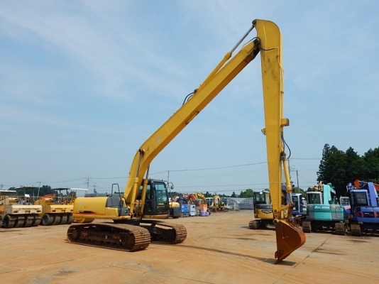 รถขุดบูมยาว Sumitomo SH200LC-3 ปี 2006 ใบแทร็ค 80 สภาพสวยจัด ระบบสมบูรณ์ที่สุด นำเข้าจากญี่ปุ่น