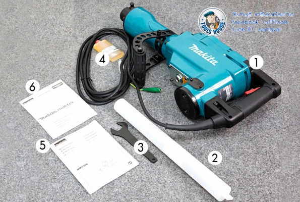 สกัดไฟฟ้า 15Kg  Makita HM1306 18,200 บาท ส่งฟรี