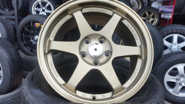 ขายล้อใหม่TE37 17 5รู114 หน้า8.5 ET30 พร้อมยาง 4 ล้อ ขายล้อใหม่TE37 17 5รู114 หน้า8.5 ET30 พร้อมยาง 4 ล้อ