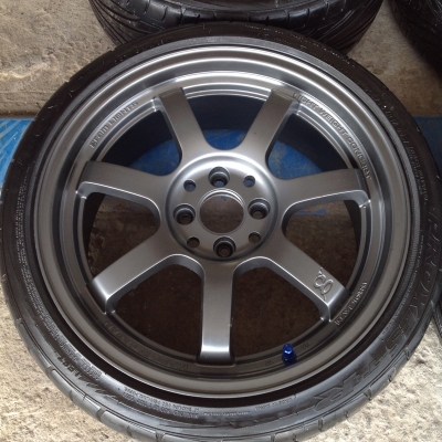 ล้อแม็กแท้ Rays Gramlights 57S (made in Japan)  ขอบ 17" 4 รู 100