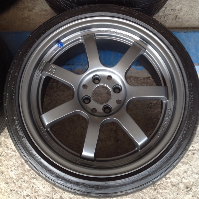 ล้อแม็กแท้ Rays Gramlights 57S (made in Japan)  ขอบ 17" 4 รู 100