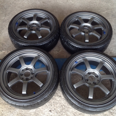 ล้อแม็กแท้ Rays Gramlights 57S (made in Japan)  ขอบ 17" 4 รู 100