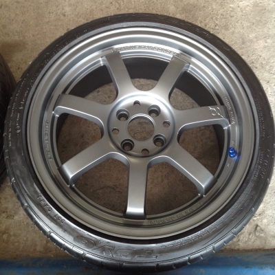 ล้อแม็กแท้ Rays Gramlights 57S (made in Japan)  ขอบ 17" 4 รู 100