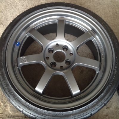 ล้อแม็กแท้ Rays Gramlights 57S (made in Japan)  ขอบ 17" 4 รู 100