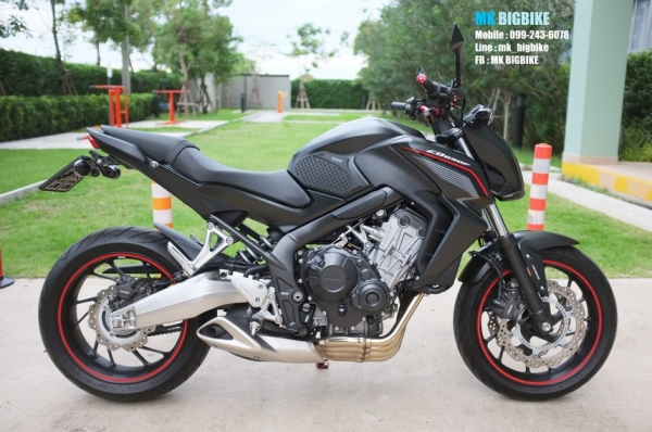 ขาย CB650F ปี2015 ไมล์ 2,XXX ไม่เคยล้มหรือชน สภาพดีมากๆ